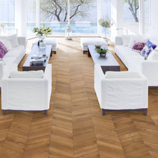 Паркет ёлка Kahrs Kahrs Шеврон светло-коричневый (LIGHT BROWN) - фото 2