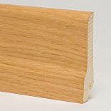 Плинтус Pedross 80x20 шпонированный - Дуб - 