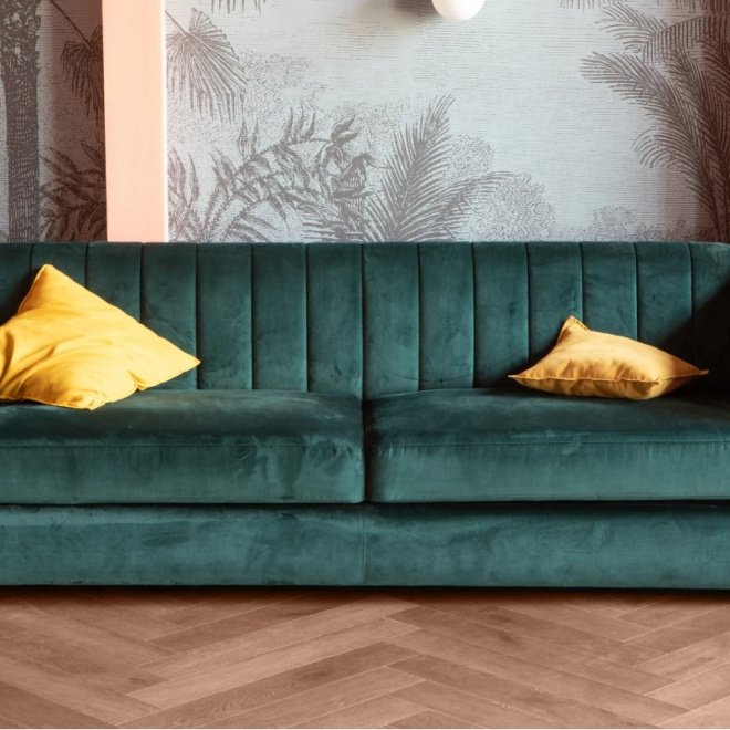 Кварц виниловый ламинат Vinilam VinilPol Herringbone 9911 Паркет Пикассо - фото 2