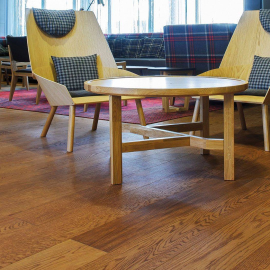 Инженерная доска Wood Bee Однополосная Дуб Коньяк - фото 3