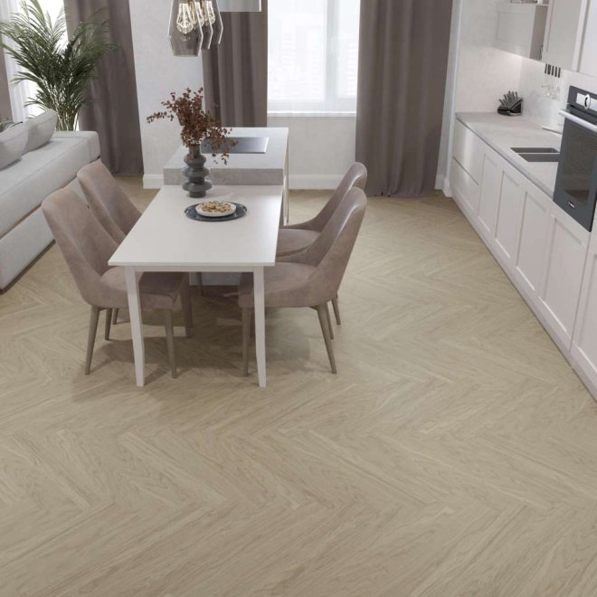 Паркет ёлка Esta Parket Herringbone Nova 14502 Oak HB Nova Elite Pure Line - фото 2