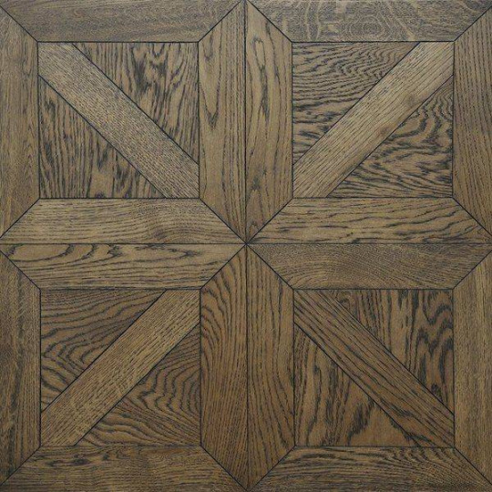 Инженерная доска Kraft Parkett Модульный паркет М24 Дуб морёный, масло Черное OSMO - фото 1