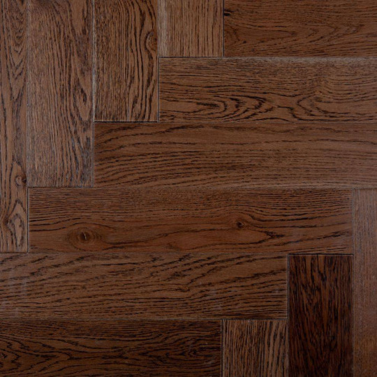 Паркет ёлка Kraft Parkett Английская ёлка 402 Дуб Рустик - фото 1