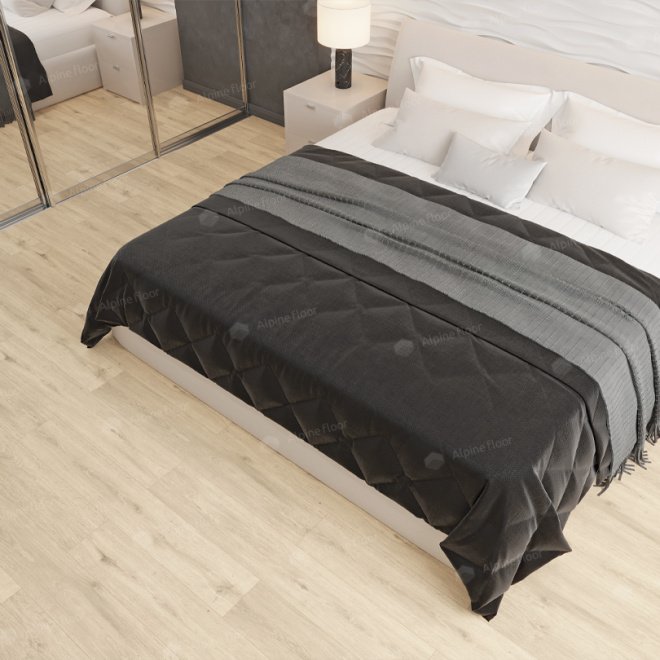 Кварц виниловый ламинат Alpine Floor Classic ECO 106-2 Дуб Ваниль - фото 3