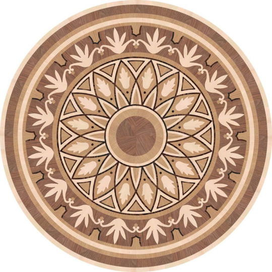 Художественный паркет Художественный паркет  Художественный паркет Р-031( дуб радиал, орех, клен, венге) - фото 1