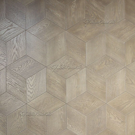 Паркет ёлка Greenline  Шереметьевская звезда Шереметьевская звезда 15х290х290 - фото 2