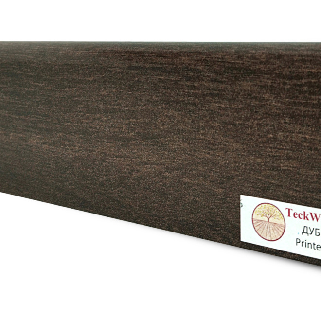 Плинтус TeckWood Цветной 75x16 Дуб Стронг (Oak Strong) - фото 1