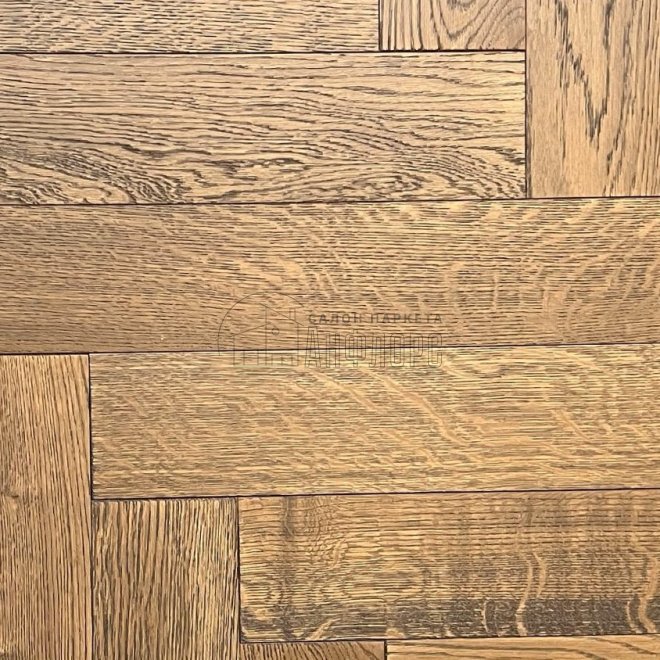 Паркет ёлка Brinel Английская ёлка Дуб Fargo Дуб Fargo 15х100х600 Прайм - фото 1