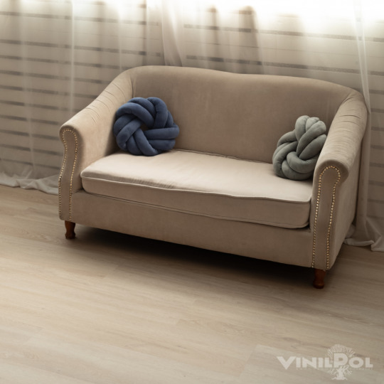 Кварц виниловый ламинат Vinilam ВИНИЛПОЛ Glue 7892 -EIR Дуб Ното клеевой
- фото 3