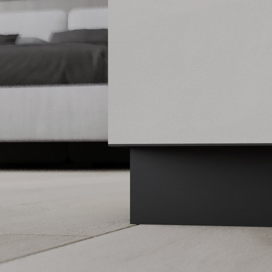 Плинтус Ликорн Скрытый С-08.2.3 Чёрный - фото 2