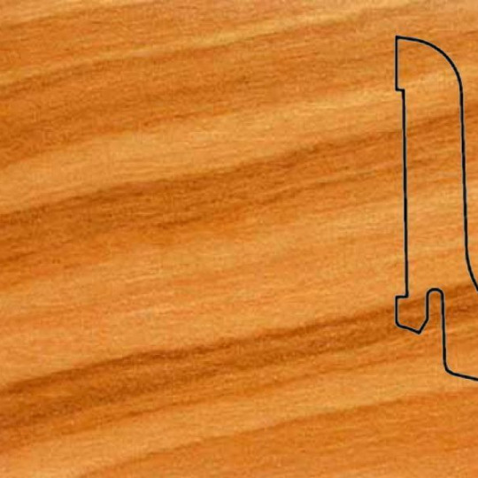 Плинтус Pedross 60х22 шпонированный - Олива - фото 1