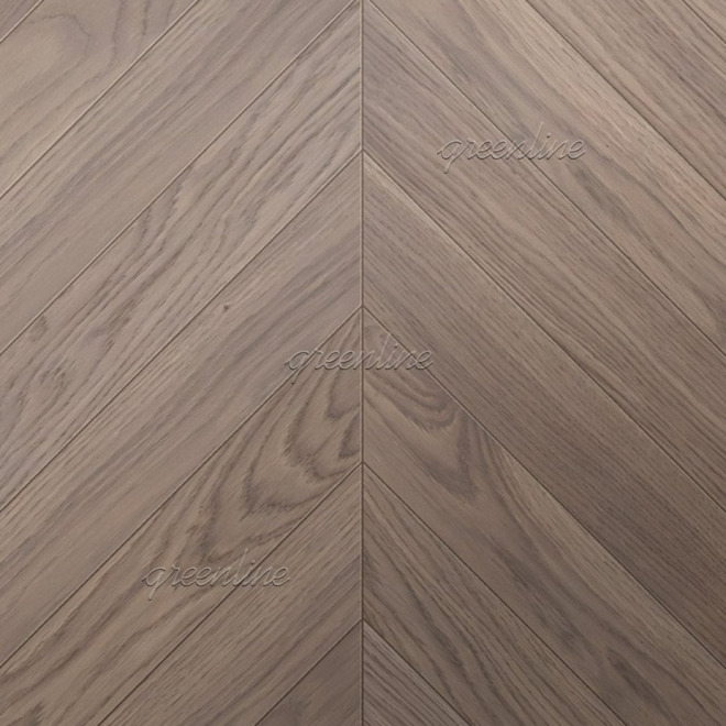 Паркет ёлка Greenline  820 Дуб Квант французская - фото 1