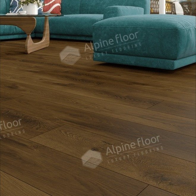 Кварц виниловый ламинат Alpine Floor Liberty Loose Lay LVT ECO 23-4 Дуб Натуральный изысканный

5 мм - фото 2