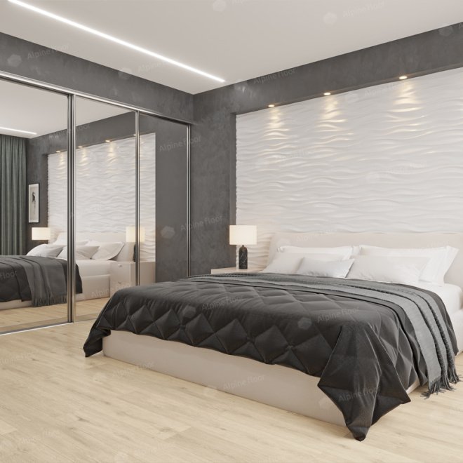 Кварц виниловый ламинат Alpine Floor Classic ECO 106-2 Дуб Ваниль - фото 2