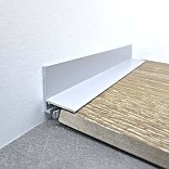 Плинтус TeckWood Micro L-20 Серый Муар RAL 7047 - 