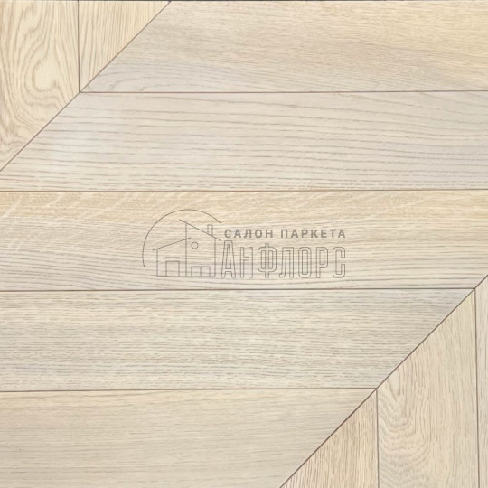 Паркет ёлка Brinel Французская ёлка Дуб Elegant Дуб Elegant 15х100х600 Прайм - фото 1