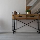 Кварц виниловый ламинат Vinilam VinilPol SPC click 8855 -EIR Дуб Равенна - 5