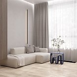 Кварц виниловый ламинат FirstFloor FirstFloor 1F043 Ледяной дуб скетч/Sketch Oak Frozen - 8