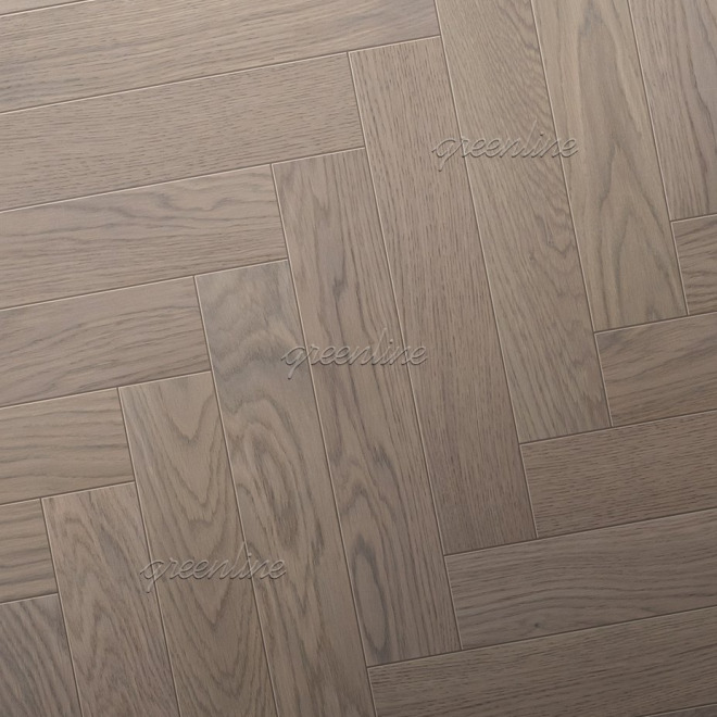 Паркет ёлка Greenline  819 Дуб Пульсар английская - фото 1