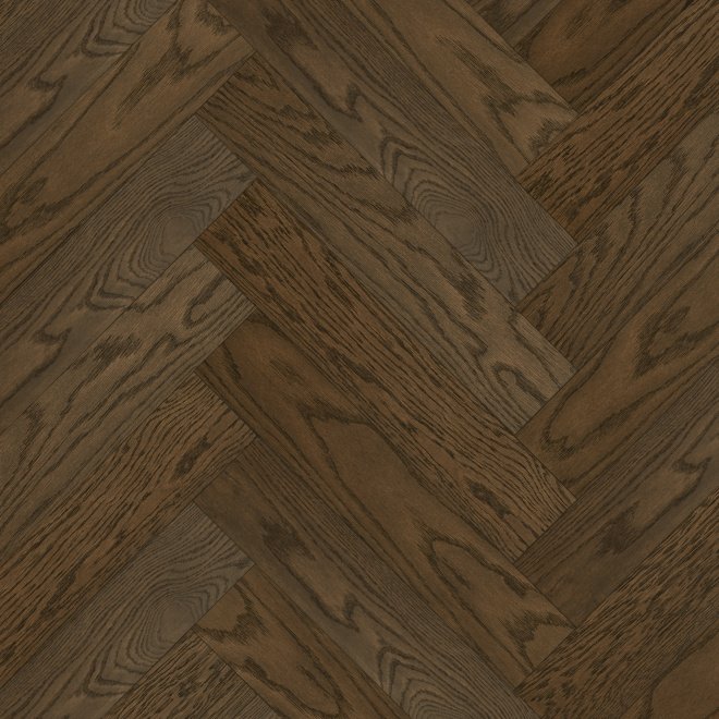 Кварц виниловый ламинат Quartz Parquet Английская ёлка 33-413 Дуб Брауни - фото 6