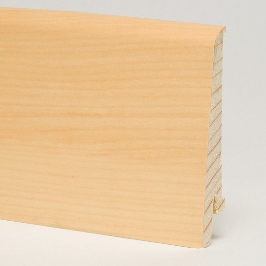 Плинтус Pedross 80х16 шпонированный - Клён - фото 1