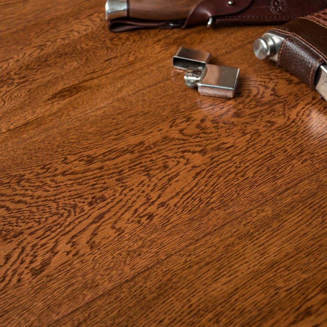 Массивная доска Amber Wood Amber Wood Дуб Светлый Орех 18х120 - фото 4