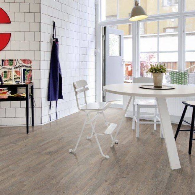 Паркетная доска Upofloor Tempo Oak Cappucino 3S - фото 4