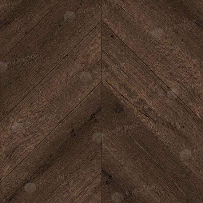 Кварц виниловый ламинат Alpine Floor Chevron Alpine ECO 18-12 MC Дуб Мокка

5 мм - фото 1