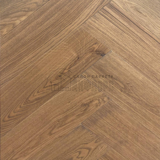 Паркет ёлка Дубовый Яръ Живопись Федотов - фото 1