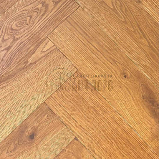 Паркет ёлка Дубовый Яръ Живопись Левитан - фото 1