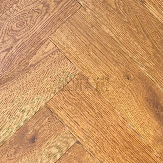 Паркет ёлка Дубовый Яръ Живопись Левитан - фото 1