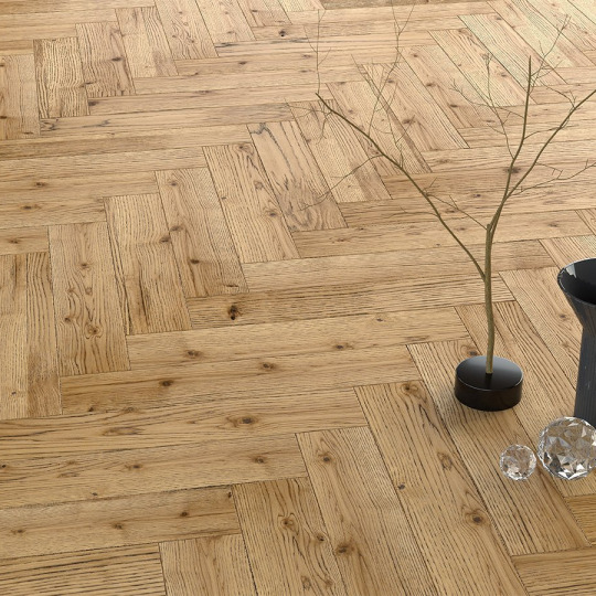 Паркет ёлка Gran Parte Венгерская ёлка 009 Табако - фото 3