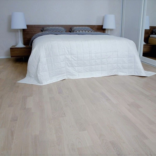 Паркетная доска Karelia Oak Soft White Matt 3S - фото 2