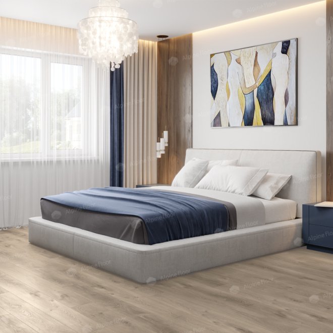 Кварц виниловый ламинат Alpine Floor Premium XL ECO 7-5 Дуб Натуральный Отбеленный - фото 2
