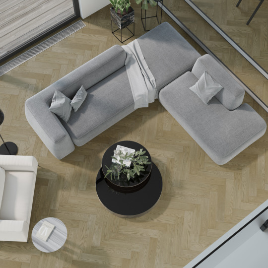 Кварц виниловый ламинат Quartz Parquet Английская ёлка 33-419 Дуб Карельский
- фото 2