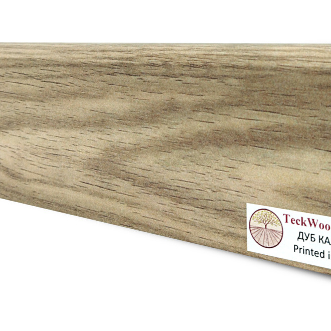 Плинтус TeckWood Цветной 75x16 Дуб Калгари (Oak Calgary) - фото 1