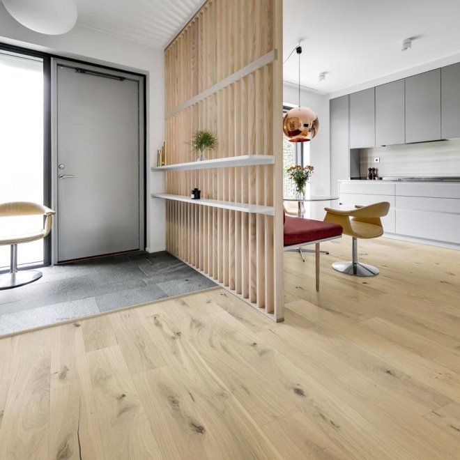 Паркетная доска Kahrs Дуб Frosted Oat Plank Kahrs - фото 2
