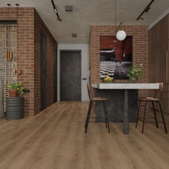 Стеновые панели Alpine Floor Ultra LVT ECO 5-41 Дуб Рейсдал - фото 4