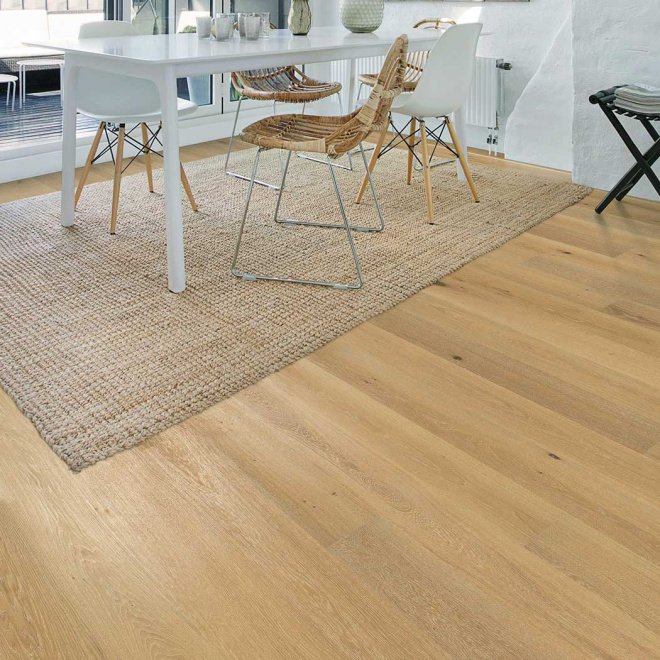 Паркетная доска Upofloor Ambient Oak Latte 3S - фото 4