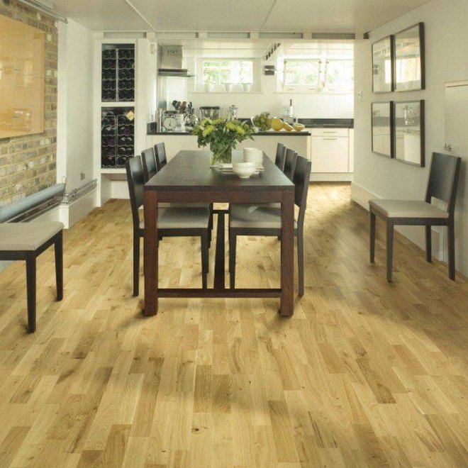 Паркетная доска Focus Floor Classic FF Oak Sirocco Lacquered 3S - фото 4