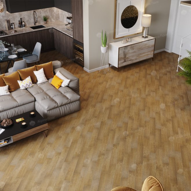 Кварц виниловый ламинат Alpine Floor Expressive Parquet ECO 10-4 Песчаная Буря - фото 3