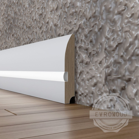 Плинтус Evrowood Evrowood PN 080 led - фото 1