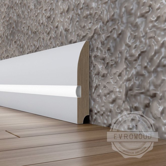 Плинтус Evrowood Evrowood PN 080 led - фото 1
