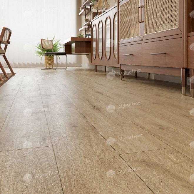 Кварц виниловый ламинат Alpine Floor Solo Plus ECO 14-1001 Анданте - фото 4