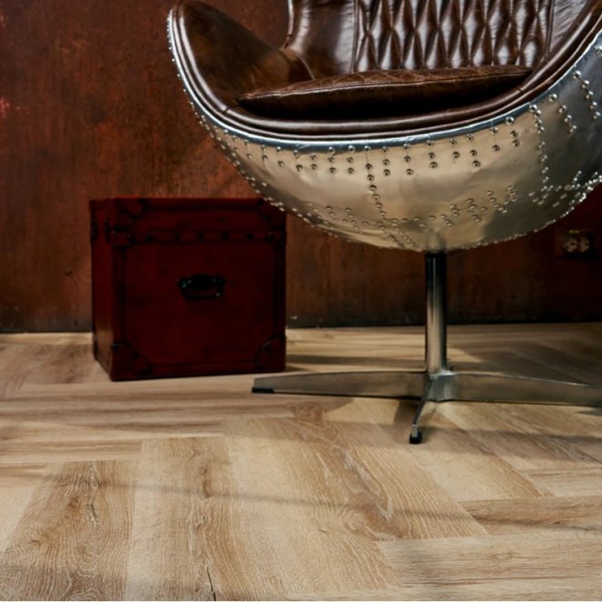 Кварц виниловый ламинат Vinilam Parquet Herringbone IS11166 Паркет Классический - фото 8