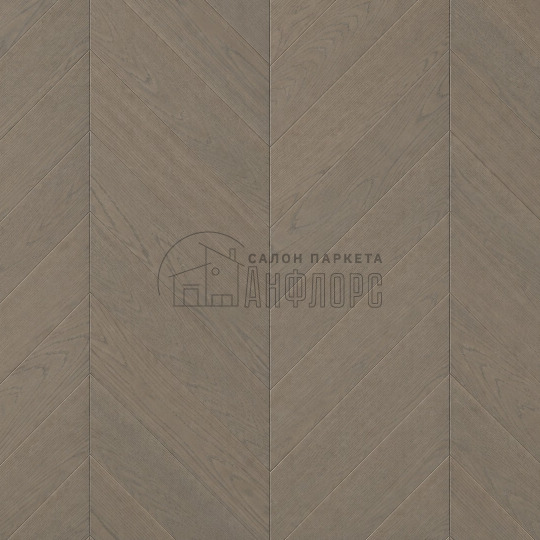 Паркет ёлка Hajnowka DUO Collection Grey французская Grey французская 15x125x600 Рустик - фото 1