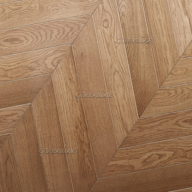 Паркет ёлка Greenline  120 Дуб Палермо французская 120 Дуб Палермо 15х125х600 - фото 1