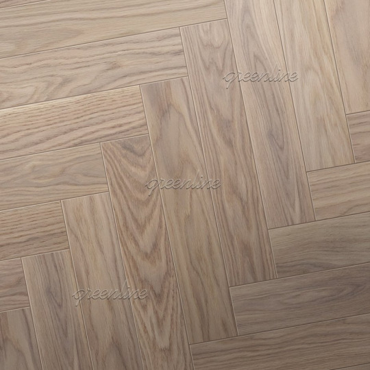 Паркет ёлка Greenline  824 Дуб Гелиос английская - фото 1