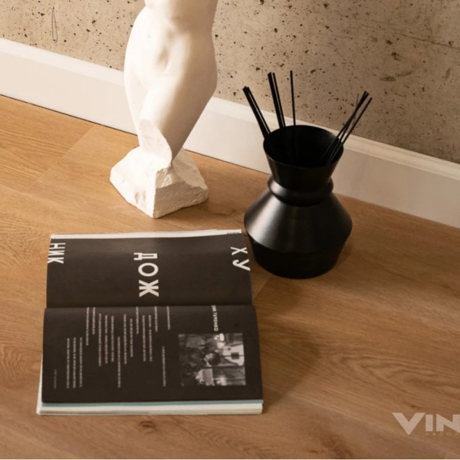 Кварц виниловый ламинат Vinilam VinilPol SPC click 7898 -EIR Дуб Верона - фото 3