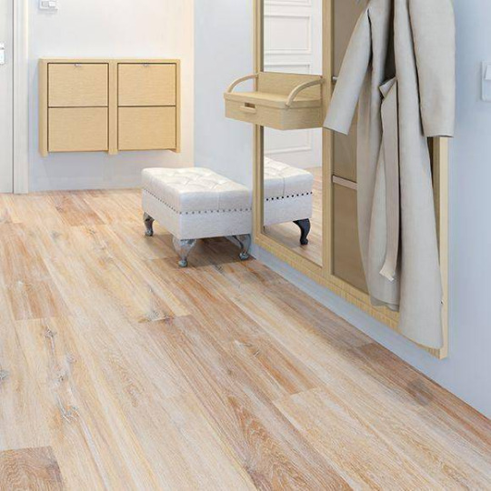 Пробковый пол Corkstyle Wood XL Oak Gekalkte new Oak Gekalkte new 6x200x1235 Клеевое - фото 1